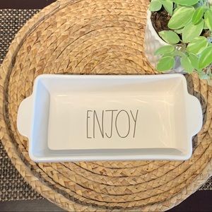Rae Dunn “ENJOY” Baking Dish